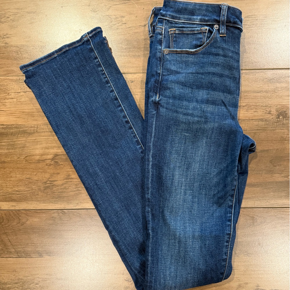 American Eagle Outfitters Dark Blue Straight Jeans